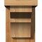 Ekena Millwork Monterey Rough Sawn Corbel w/Backplate, Western Red Cedar, 6"W x 8"D x 8"H COR06X08X08MON01RWR - alternate 3